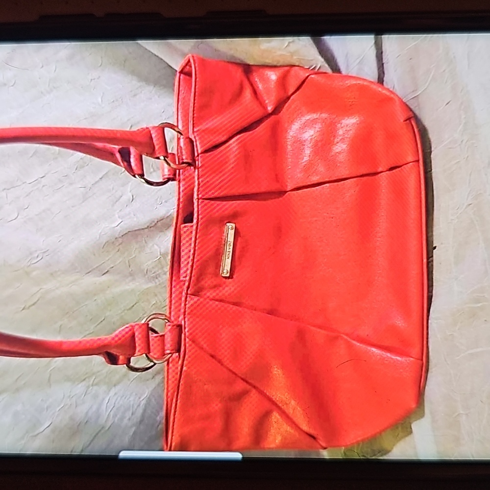 NEW Nine West Red Leather Purse
